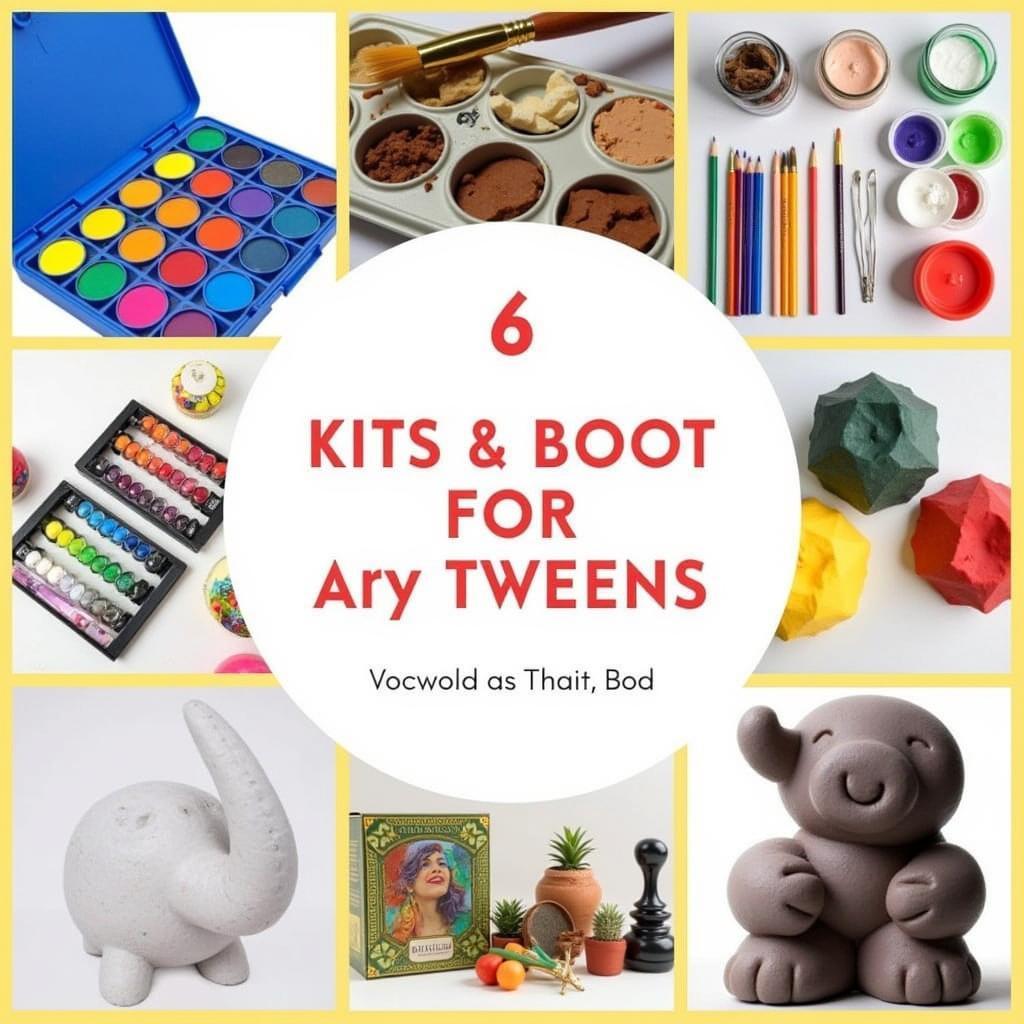 Art kits for tweens offer exploration of various mediums like painting, drawing, and sculpting.