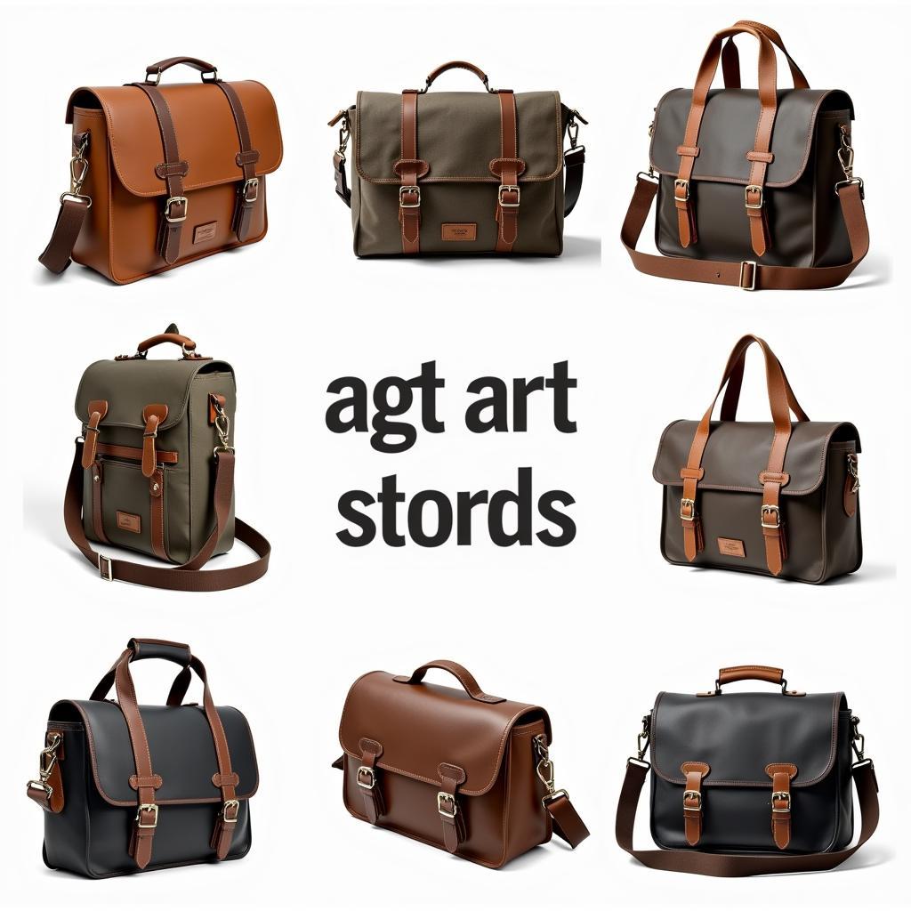 Art Messenger Bag for Creative Professionals