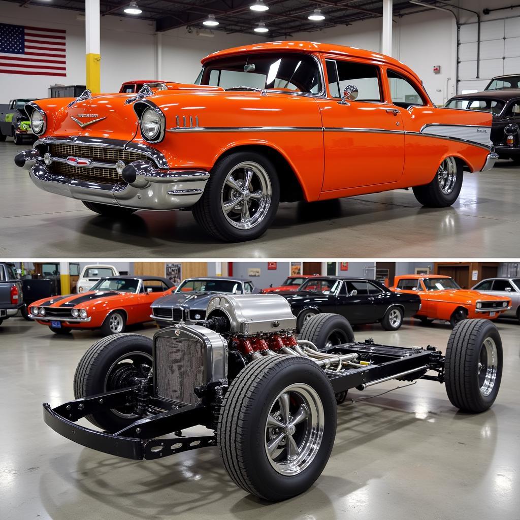 Art Morrison Tri-Five Chassis Installed on a 1957 Chevy