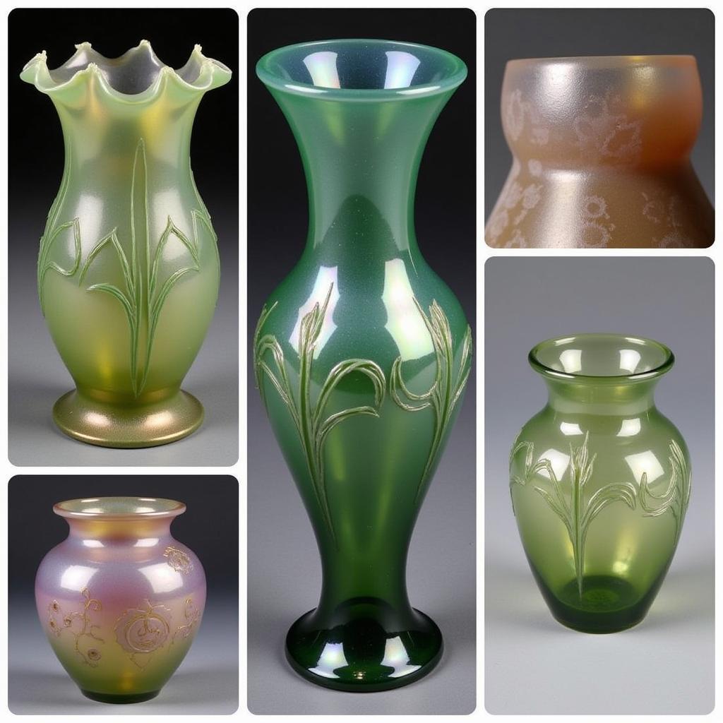 Art Nouveau Glass Vase Techniques