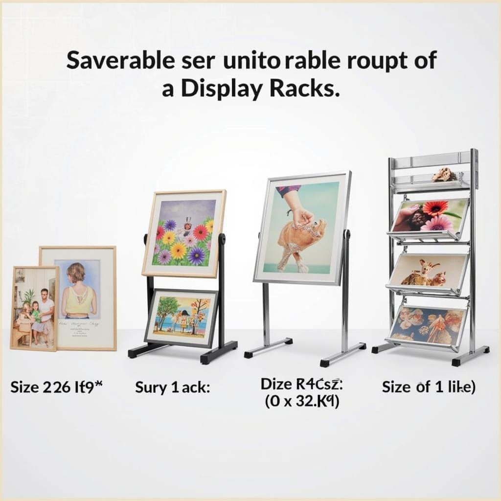 Art Print Display Rack Size Considerations