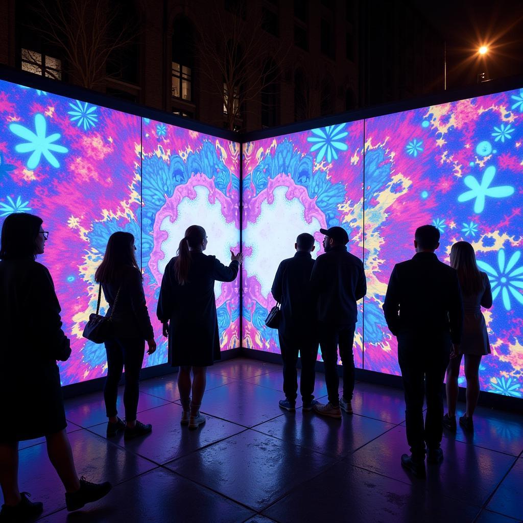 Digital Art Installation at Art Street 2023