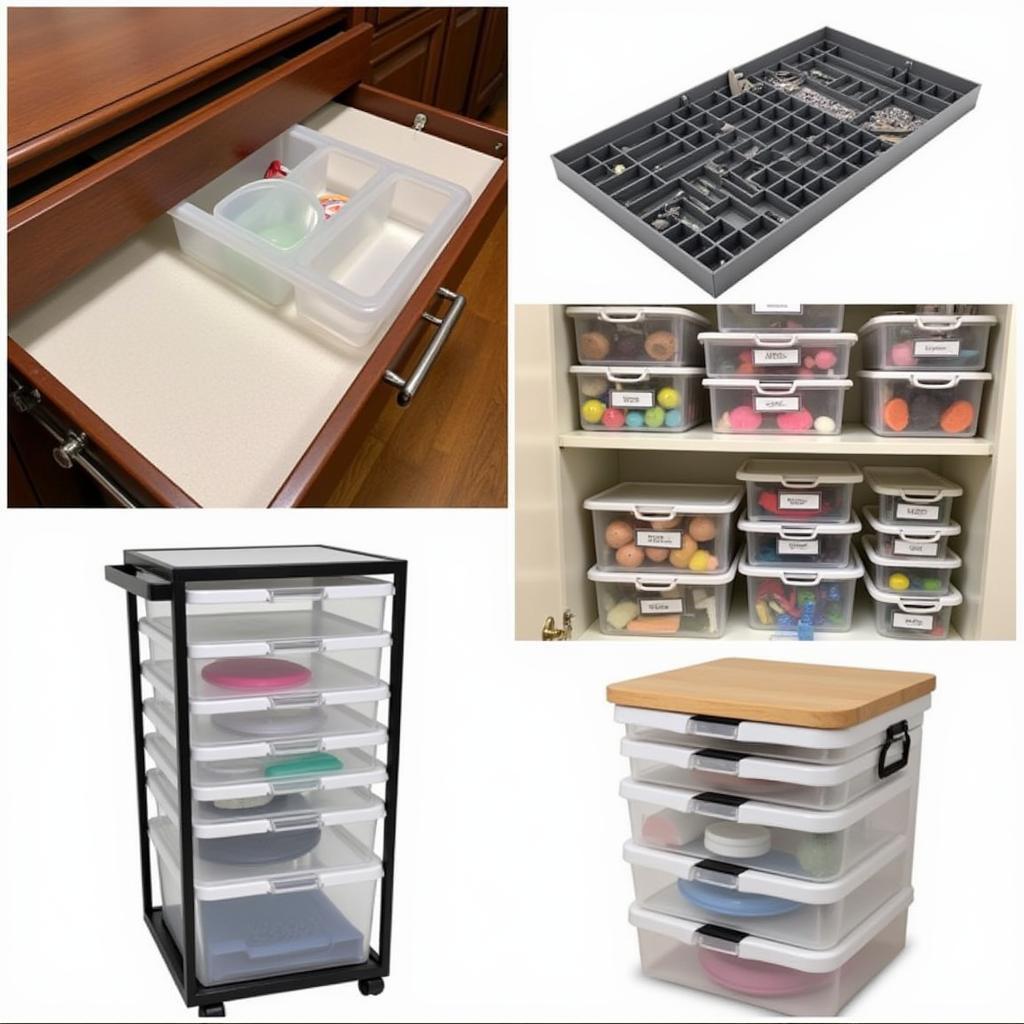 Organized Art Supply Storage Ideas