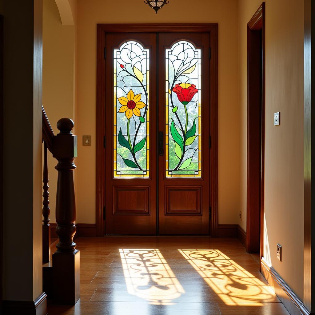 Stained Glass Entryway