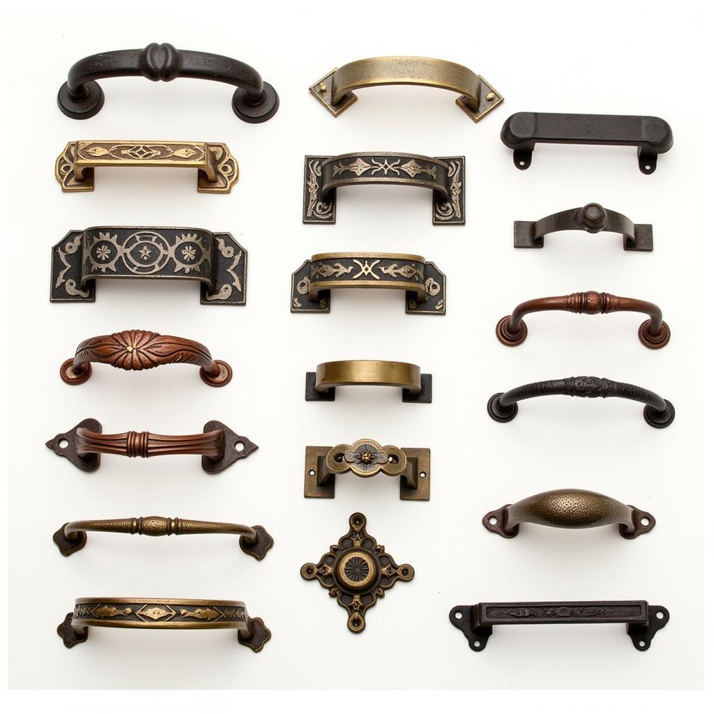 Variety of Arts and Crafts Cabinet Pulls