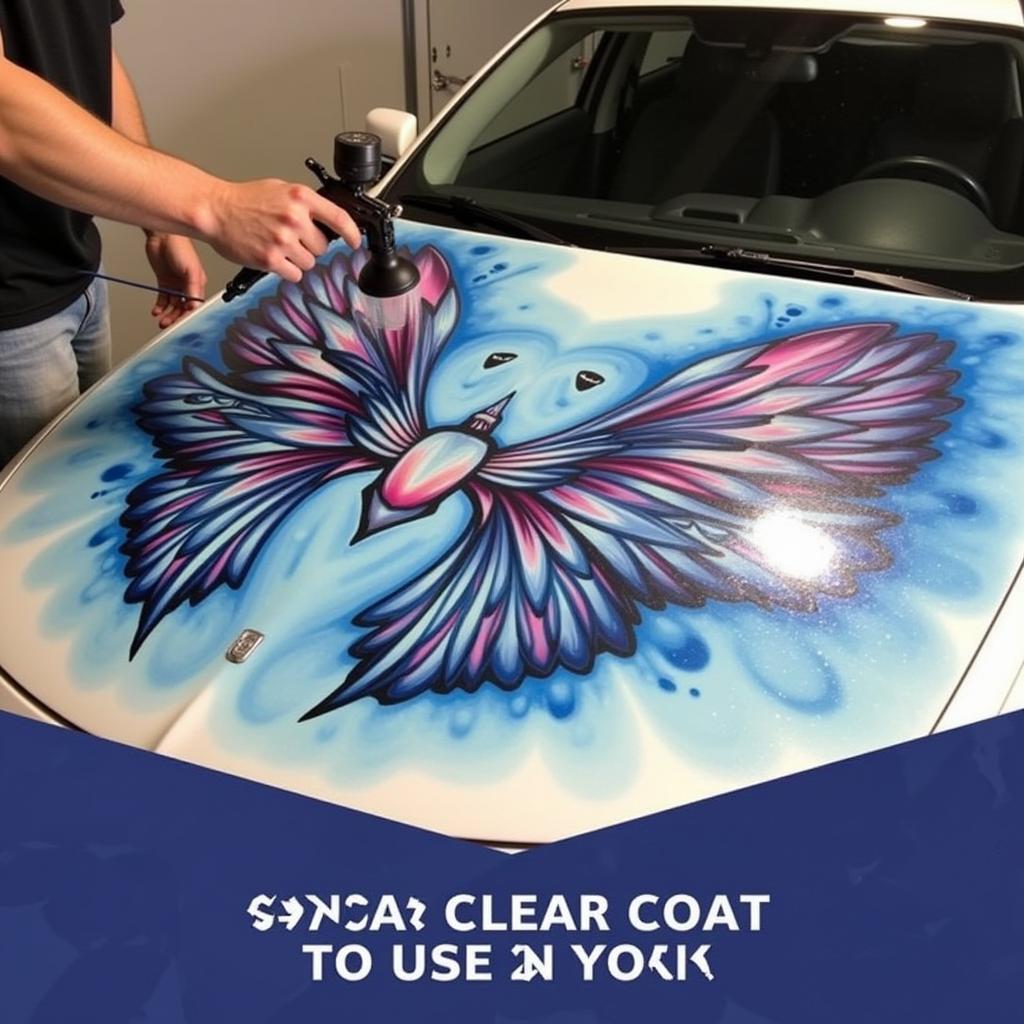 Applying Automotive Art Clear Coat