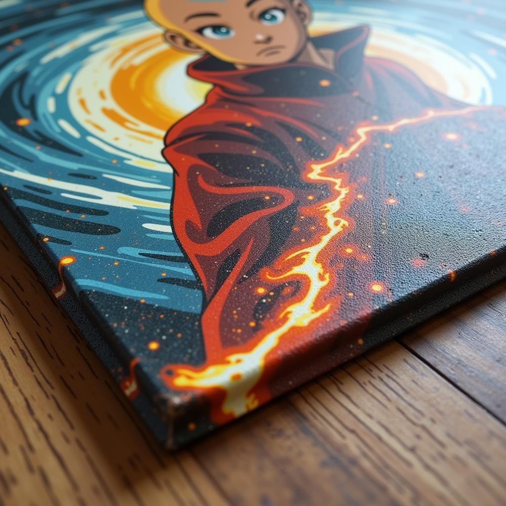 Avatar Last Airbender Metal Wall Art