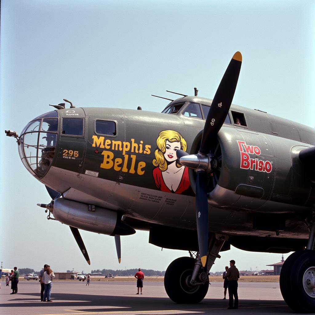 B-24 Liberator Nose Art - Memphis Belle