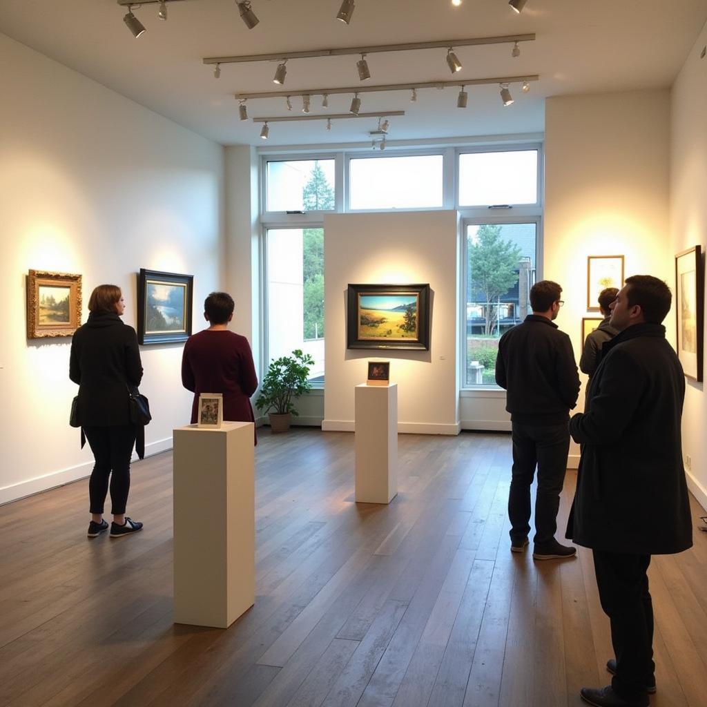 Bandon Art Gallery Interior