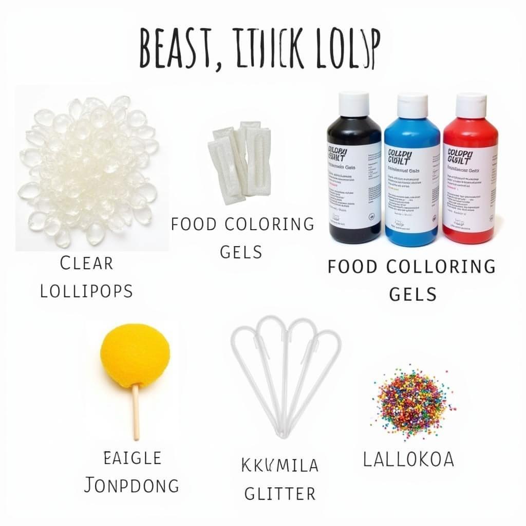 Essential Lollypop Making Supplies