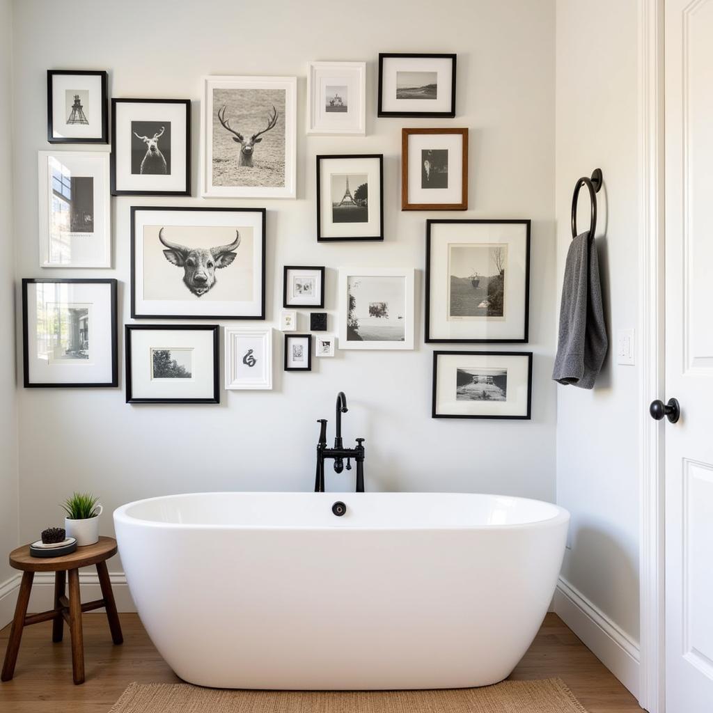 Bathroom Gallery Wall Inspiration