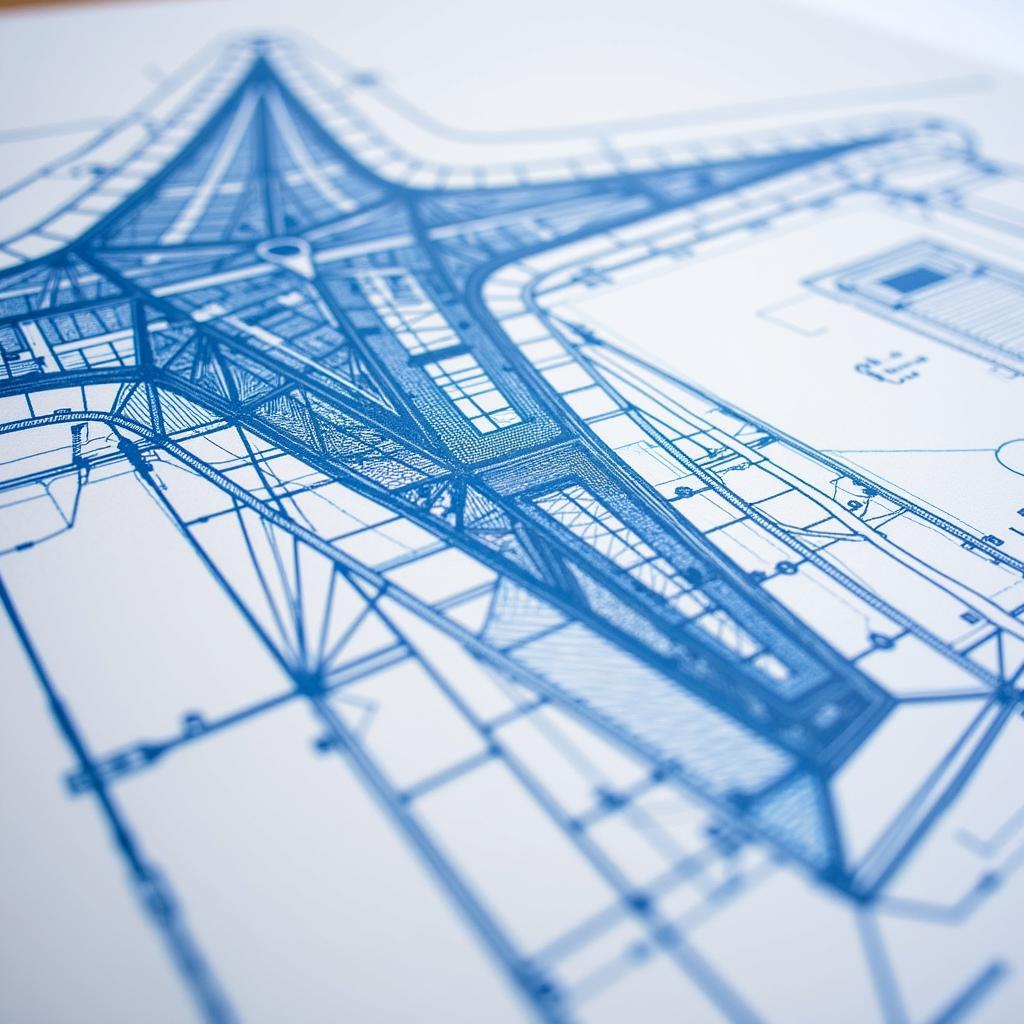 Blueprint Art: Merging Architectural Design and Artistic Vision