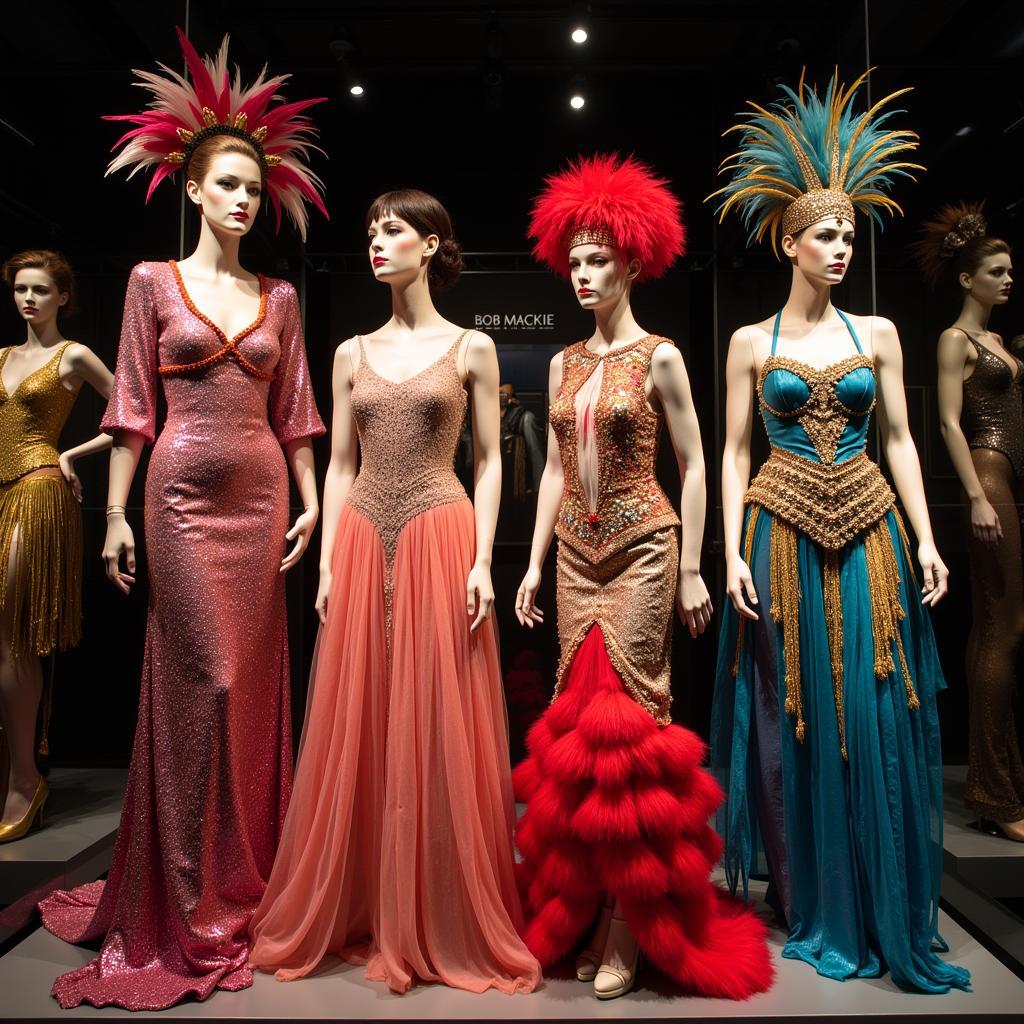 Bob Mackie Vintage Wearable Art Display