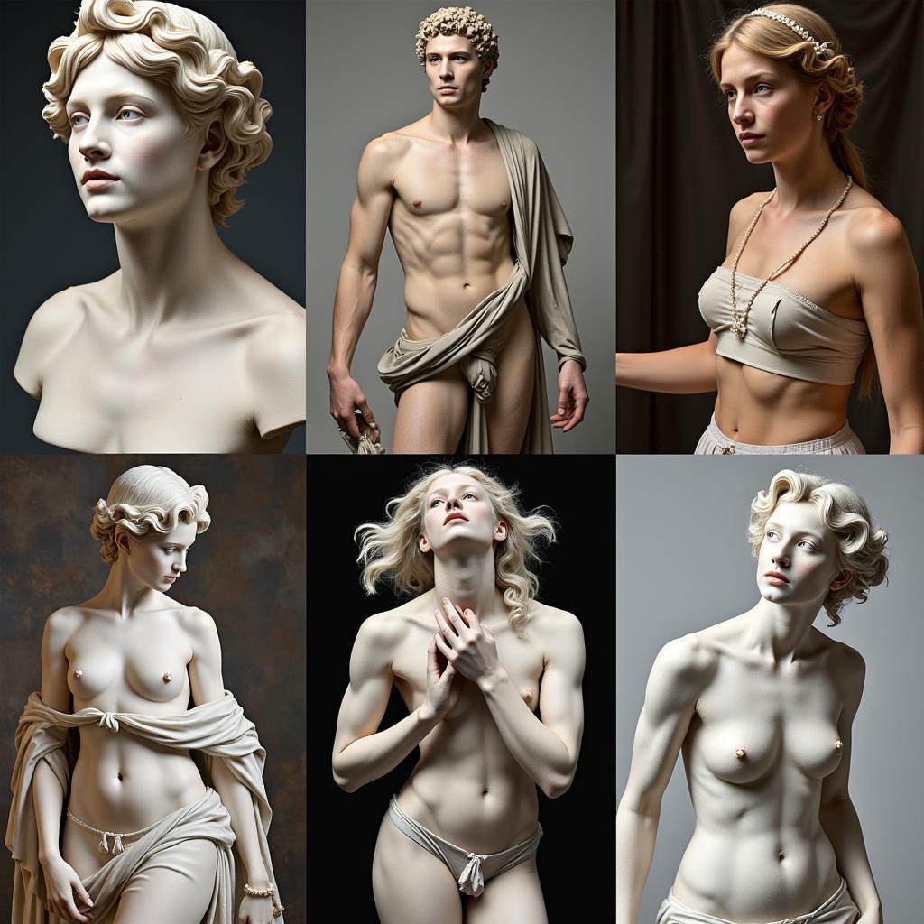 Classical Influences in Bondage 3D Art