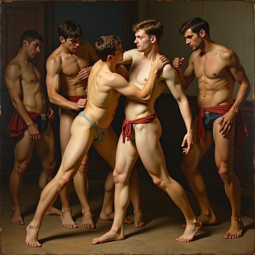 Boyz Being Boyz Spanking Art in Historical Context