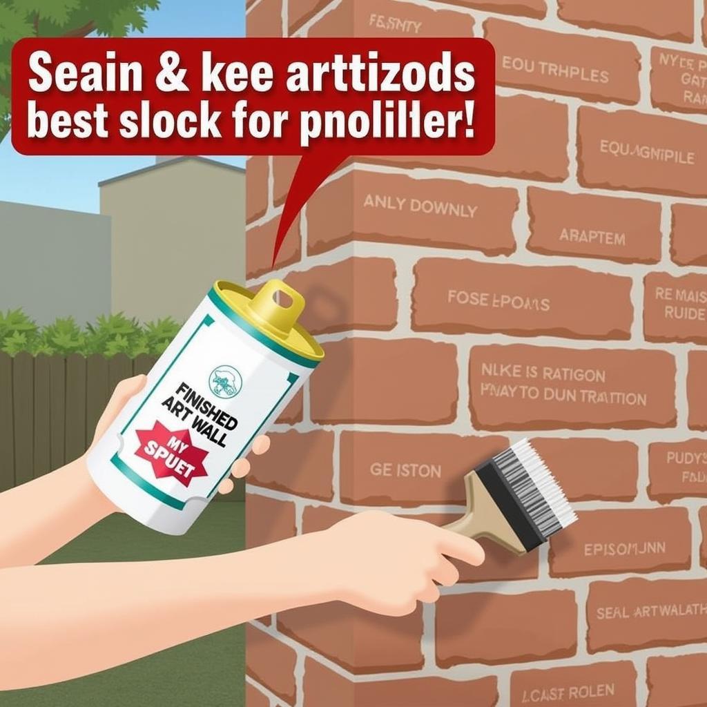 Maintaining and Protecting Your Brick Art Wall