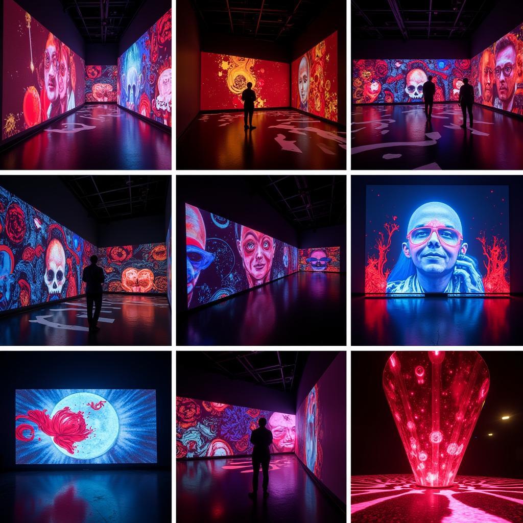 Campari Digital Art Installations