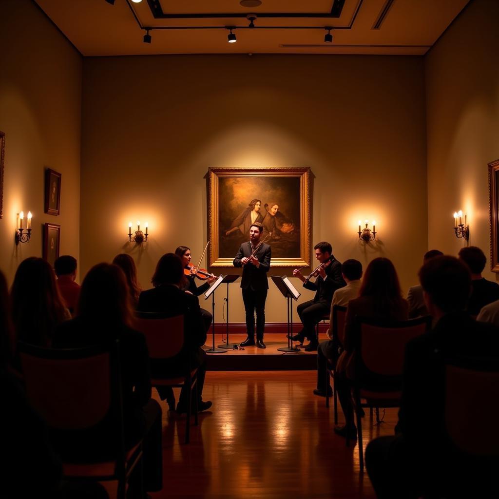 Candlelight concert at the Birmingham Museum of Art