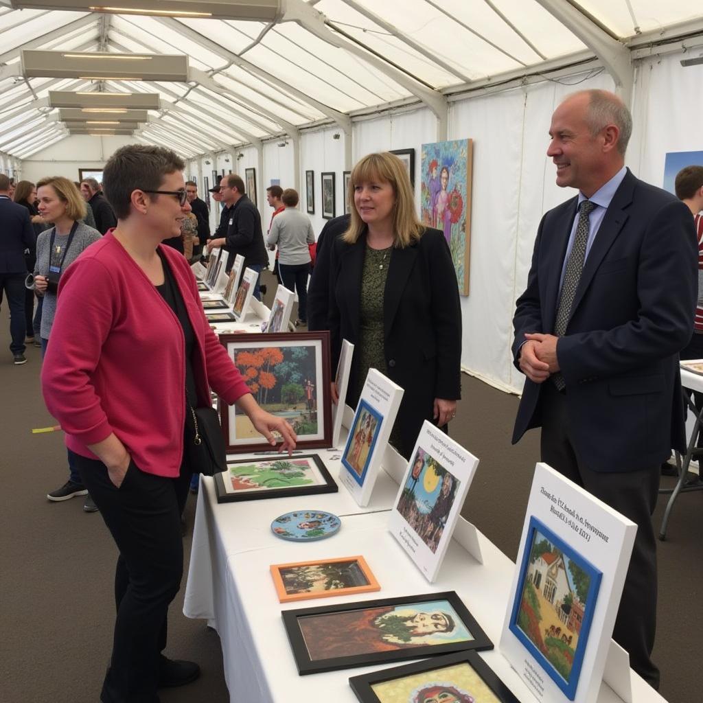 Charlevoix Art Fair - Artist Interactions