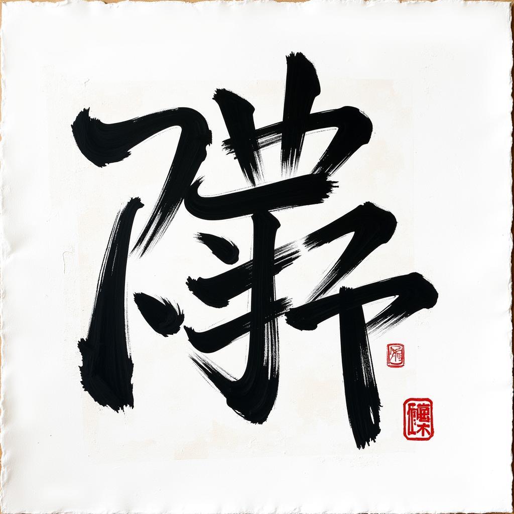 Chinese Abstract Art: Calligraphy Inspired Painting