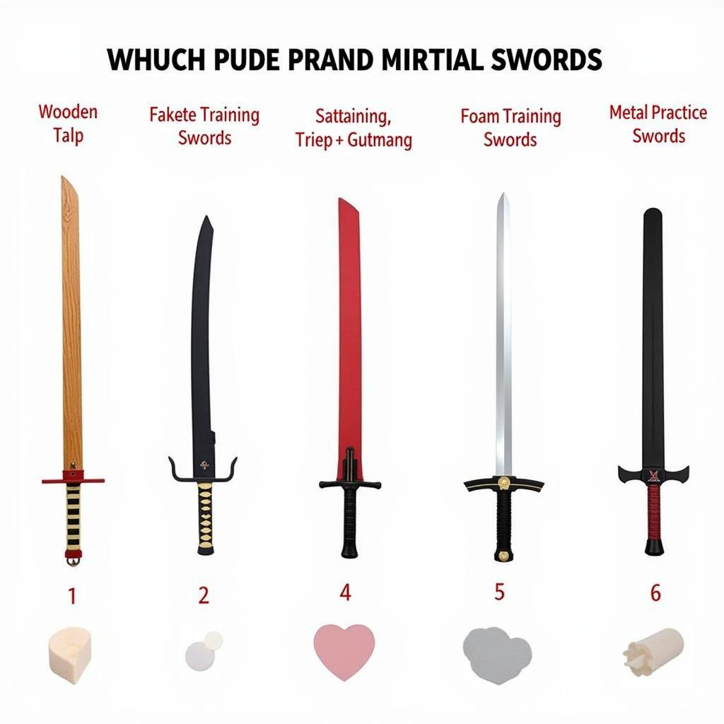 Choosing the right martial arts training swords for your training.