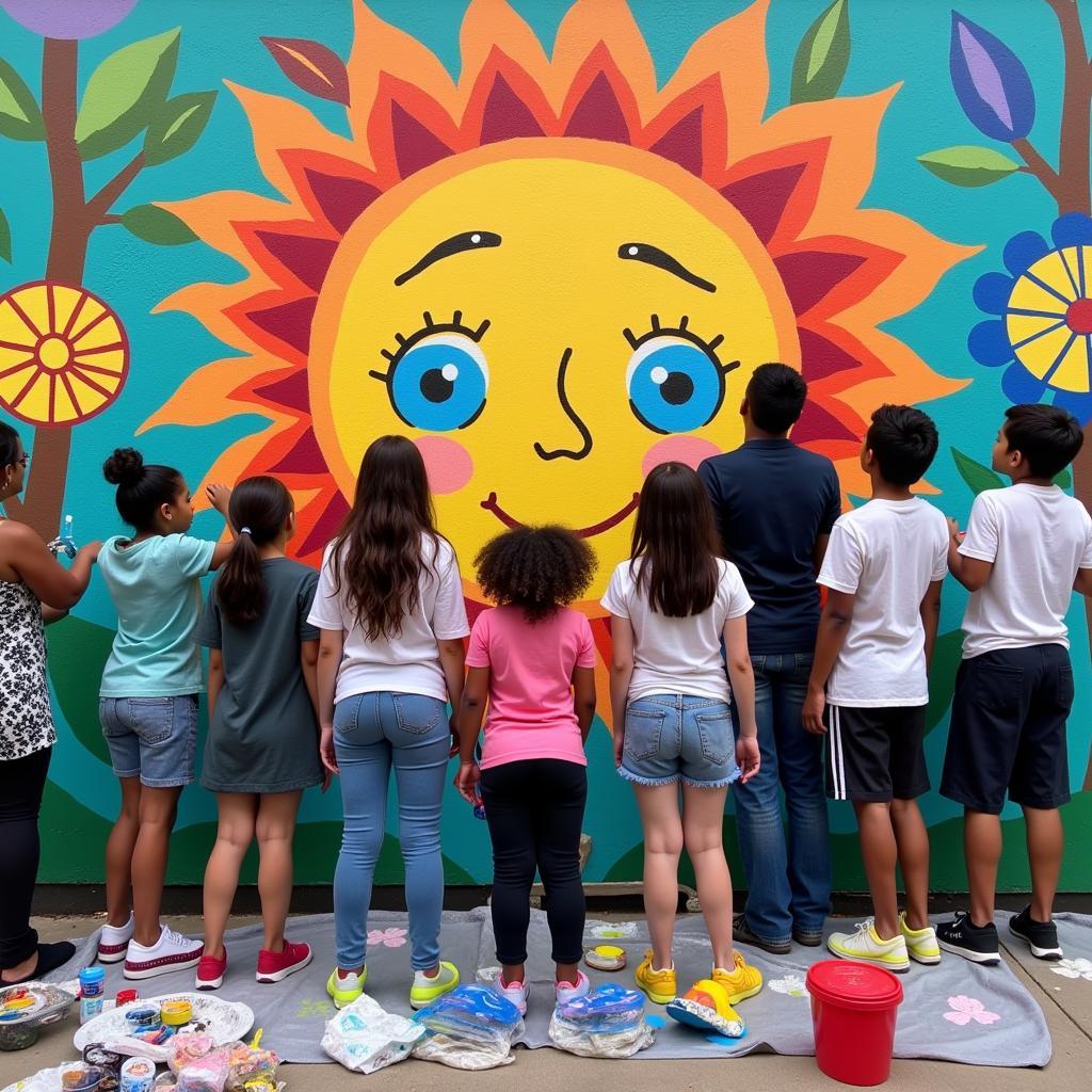 Community-Based Collaborative Mural Project