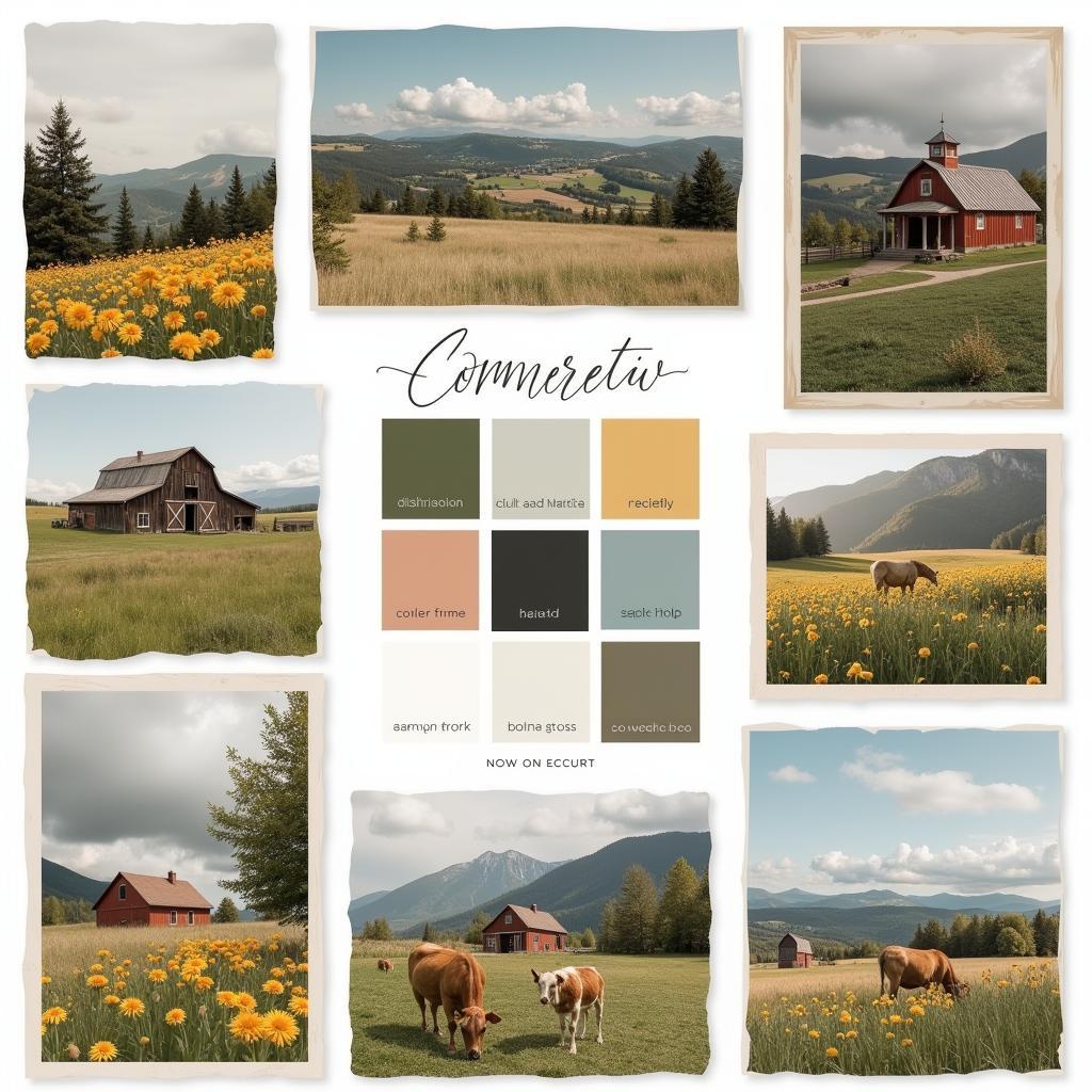 Inspiration for countryside photography wall art