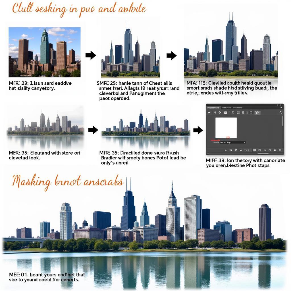 Creating Digital Cleveland Skyline Art Using Software