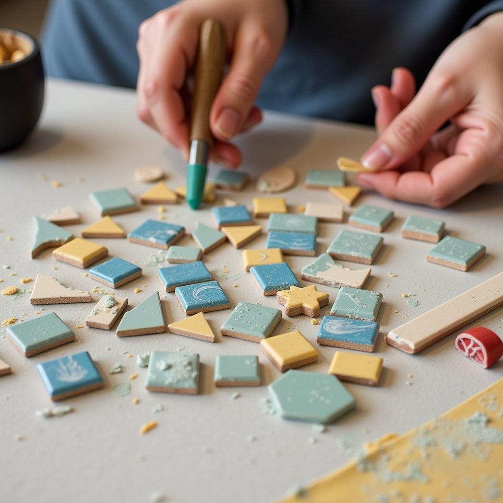 Creating Mosaic Tile Art for Beginners