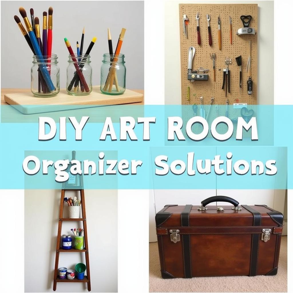 Creative DIY Art Room Organizer Ideas