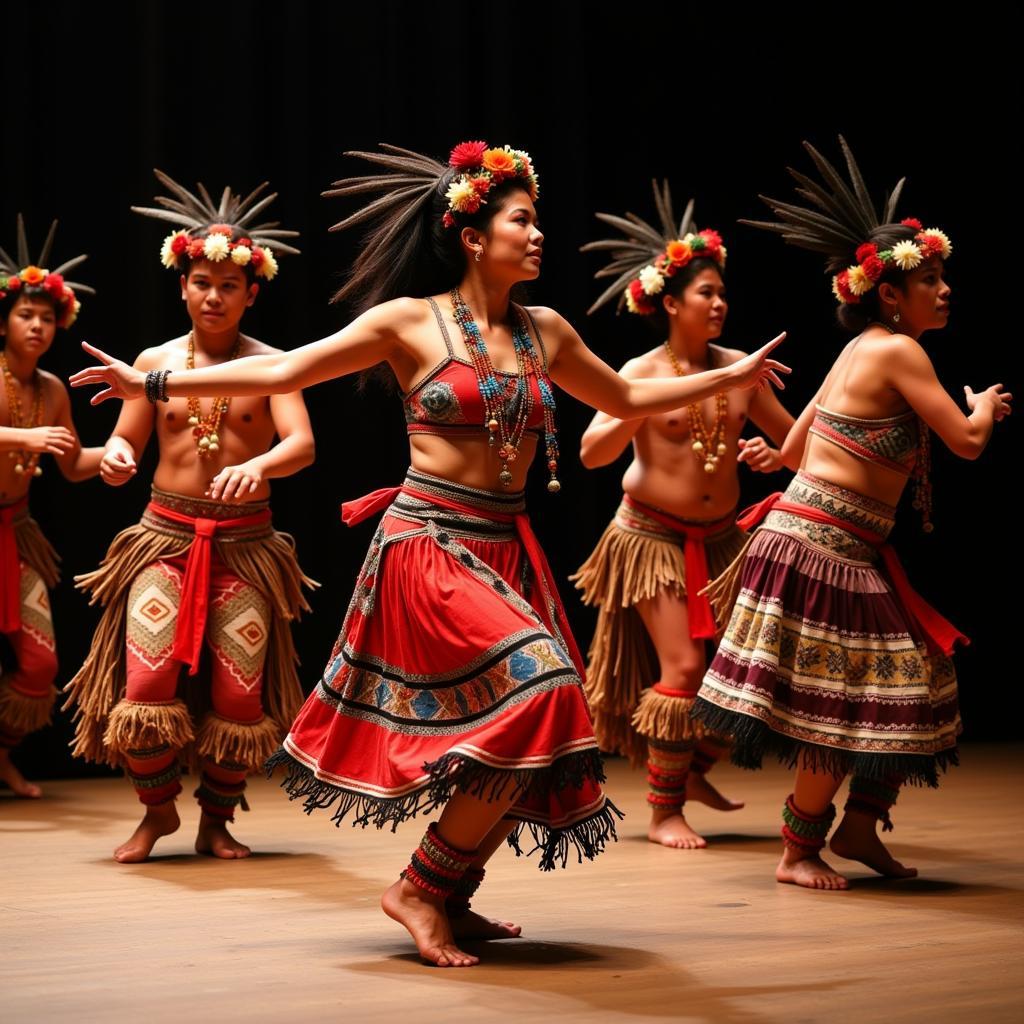 Indigenous Dance Performance Representing Cultural Identity