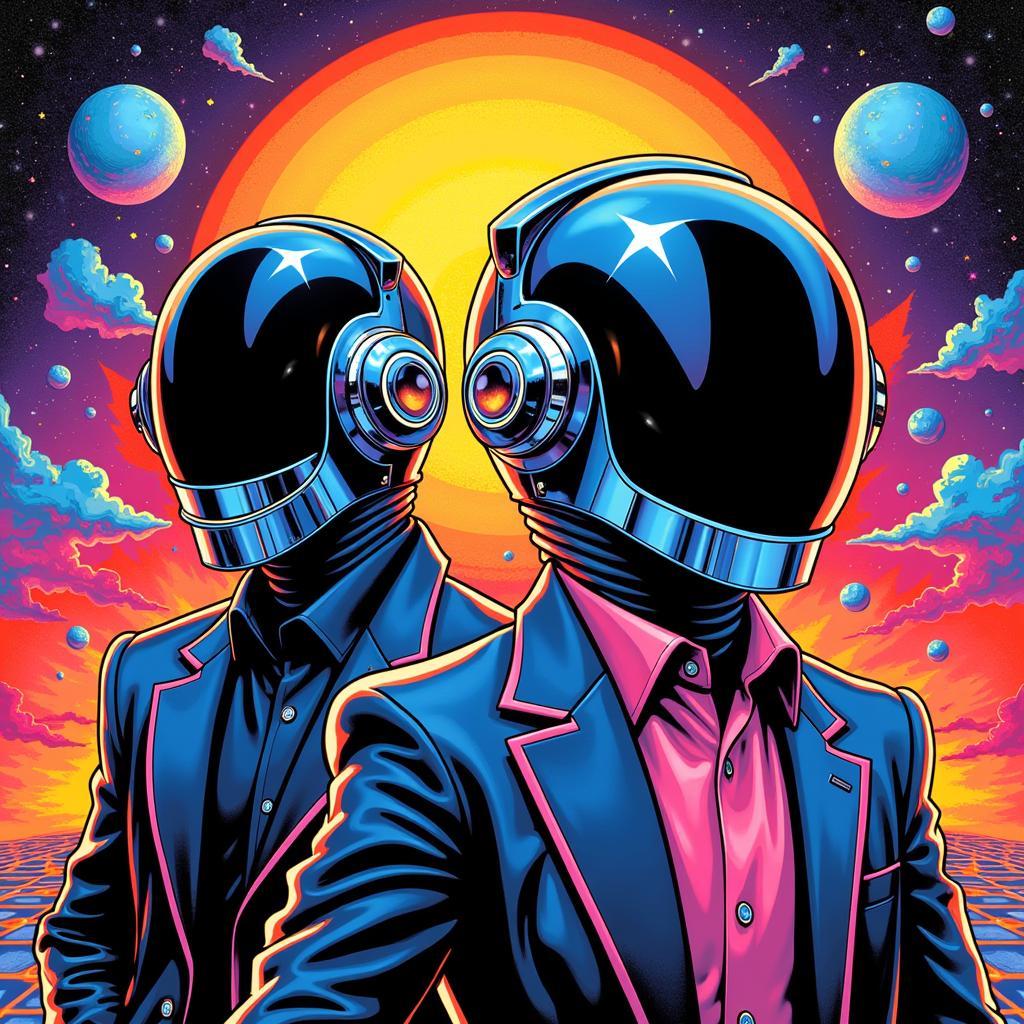 Daft Punk Discovery Album Cover Art