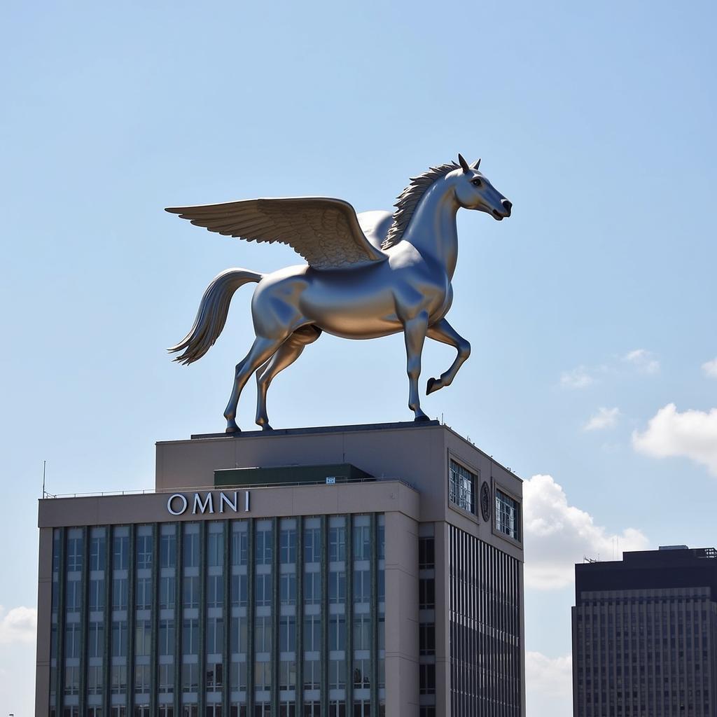 Dallas Pegasus on Omni Hotel