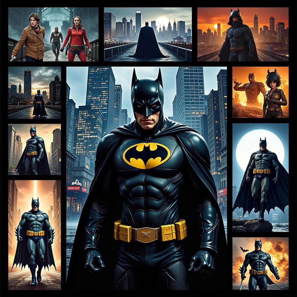 DC Batman Art in Pop Culture