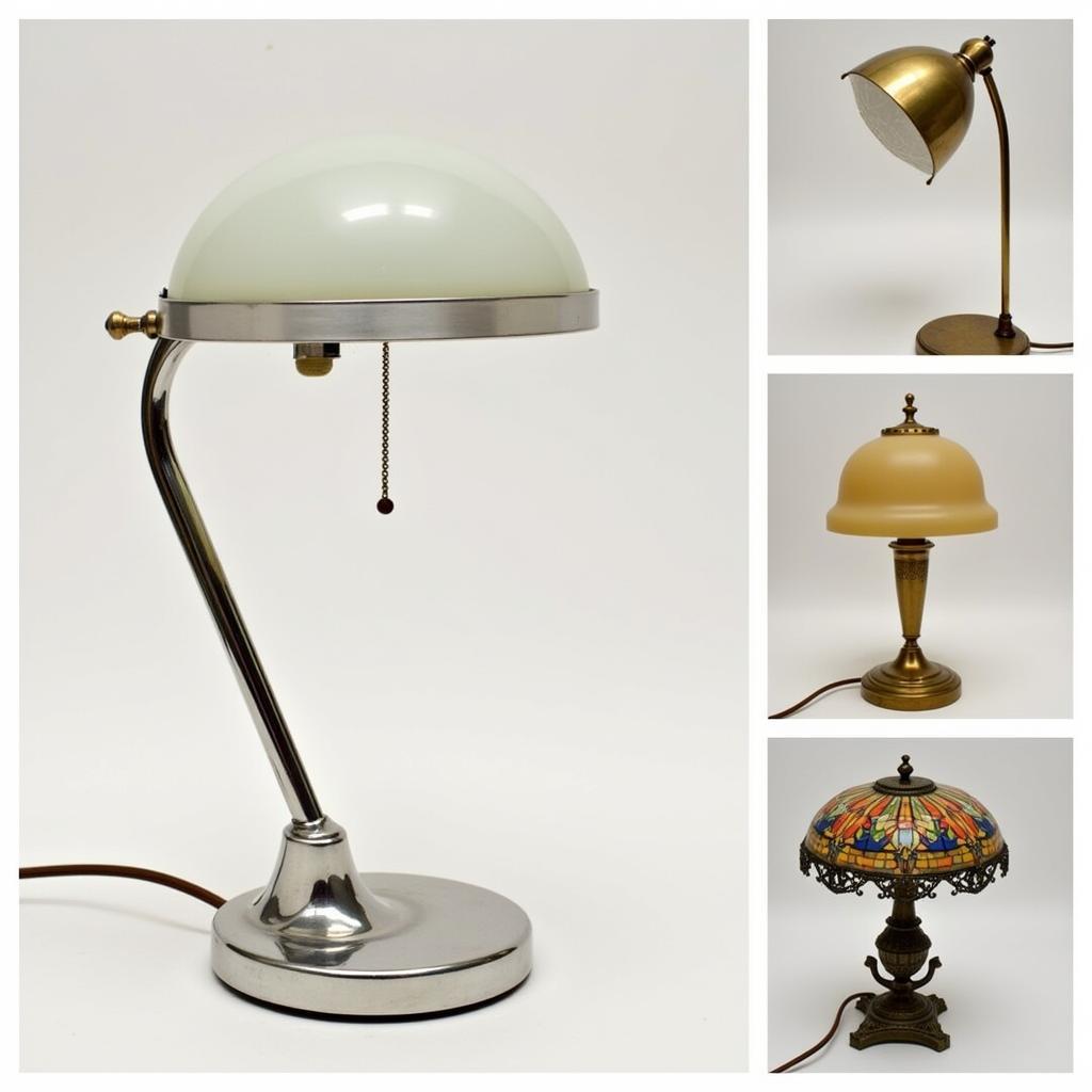 Different Styles of Antique Art Deco Desk Lamps