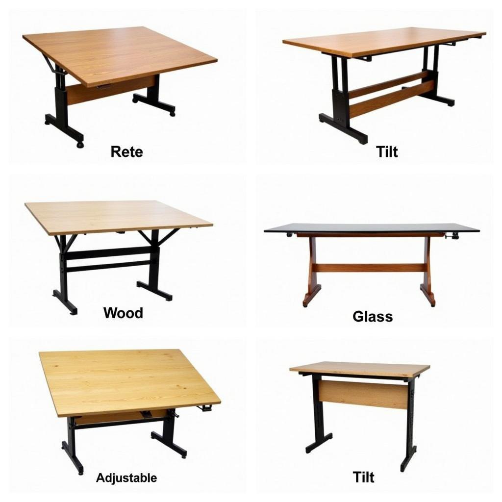 Different Types of Drafting Tables for Artists