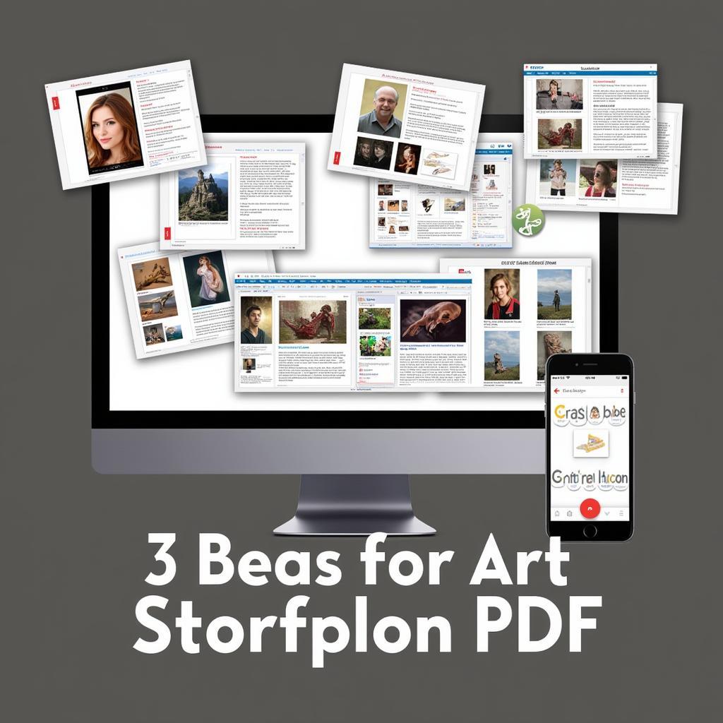 Digital Art Portfolio Examples in PDF Format