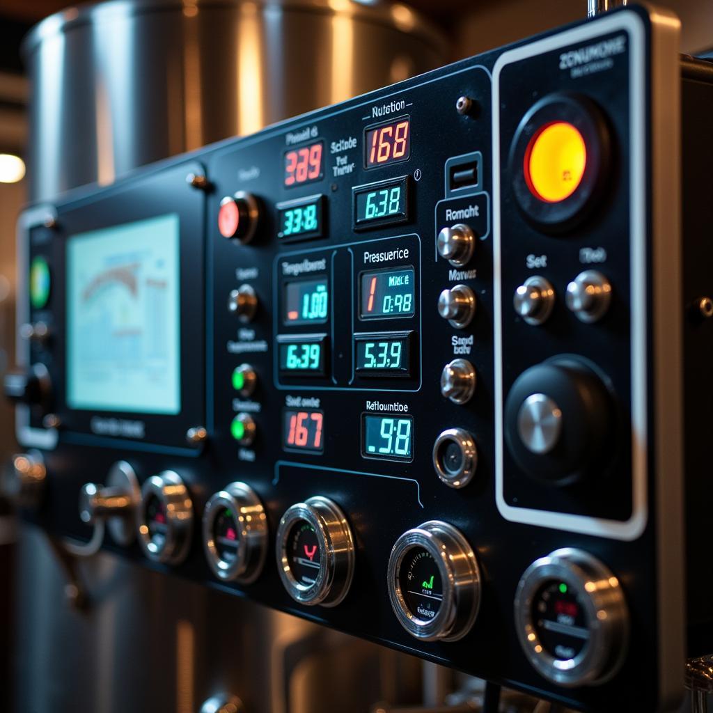 Digital Brewing Control Panel