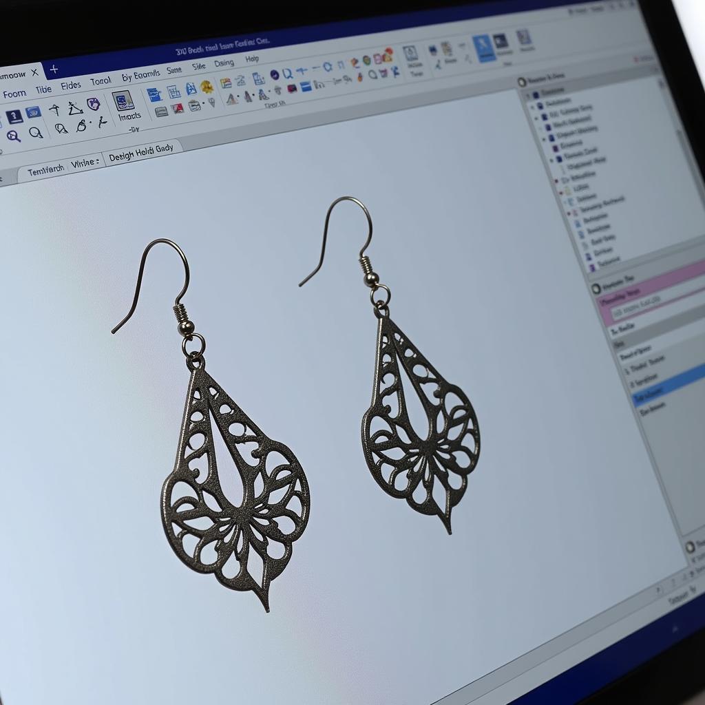 Digital Earrings Design Software