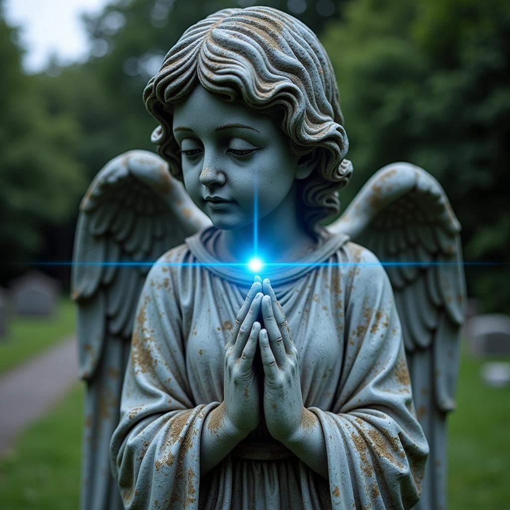 3D Scanning of a Cemetery Angel Statue for Digital Preservation