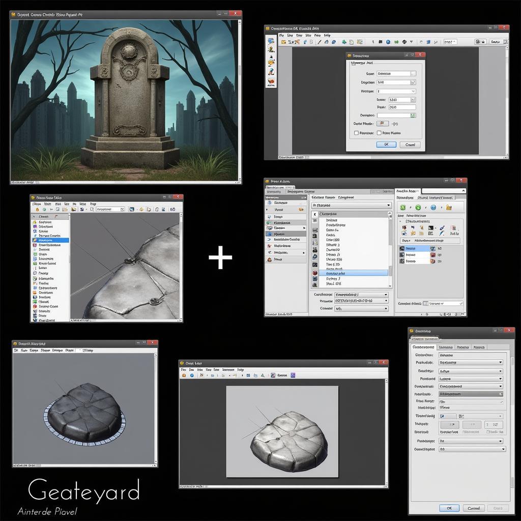 Digital Tools for Graveyard Art Creation