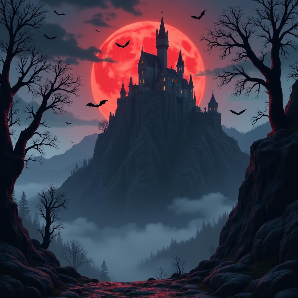 Dracula's Castle in a Digital Landscape