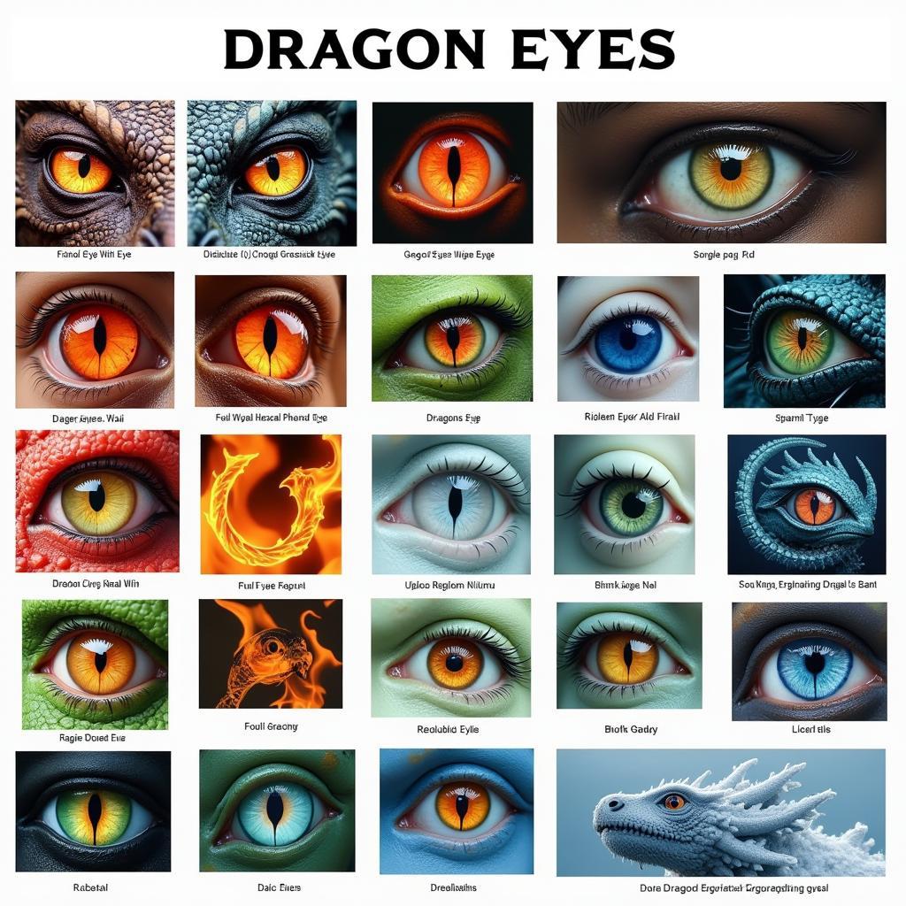 Dragon Eye Color Palettes and Inspiration