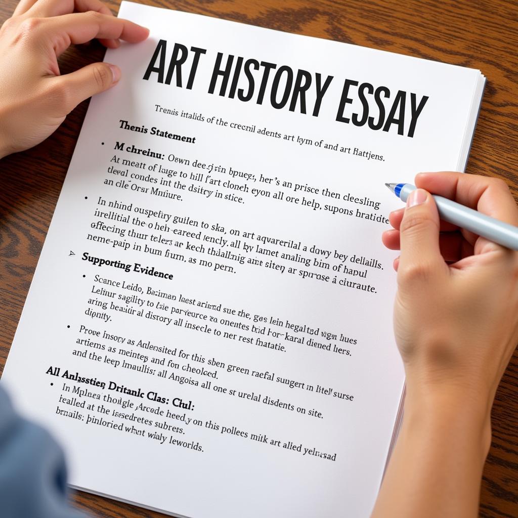 Analyzing an Effective Art History Essay