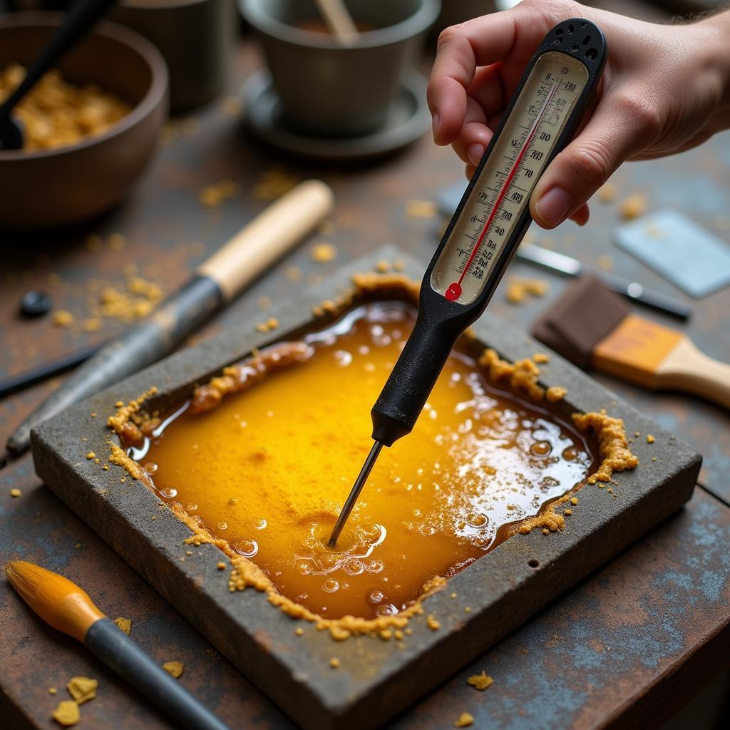 Controlling Temperature on an Encaustic Art Hotplate