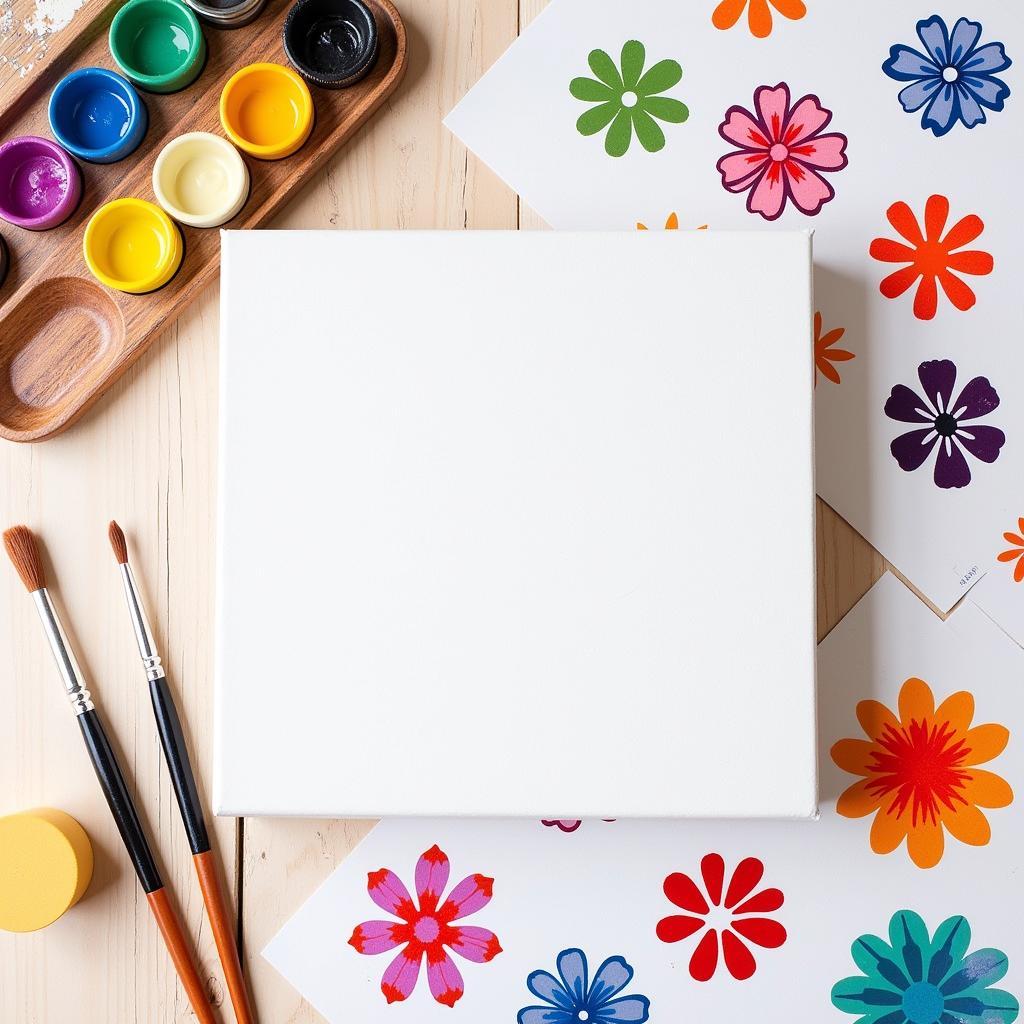 Essential Materials for Flower Stencil Art Projects