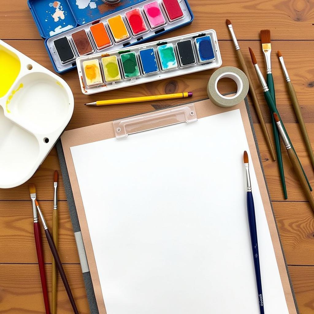 Essential Watercolor Art Supplies for Digital Art