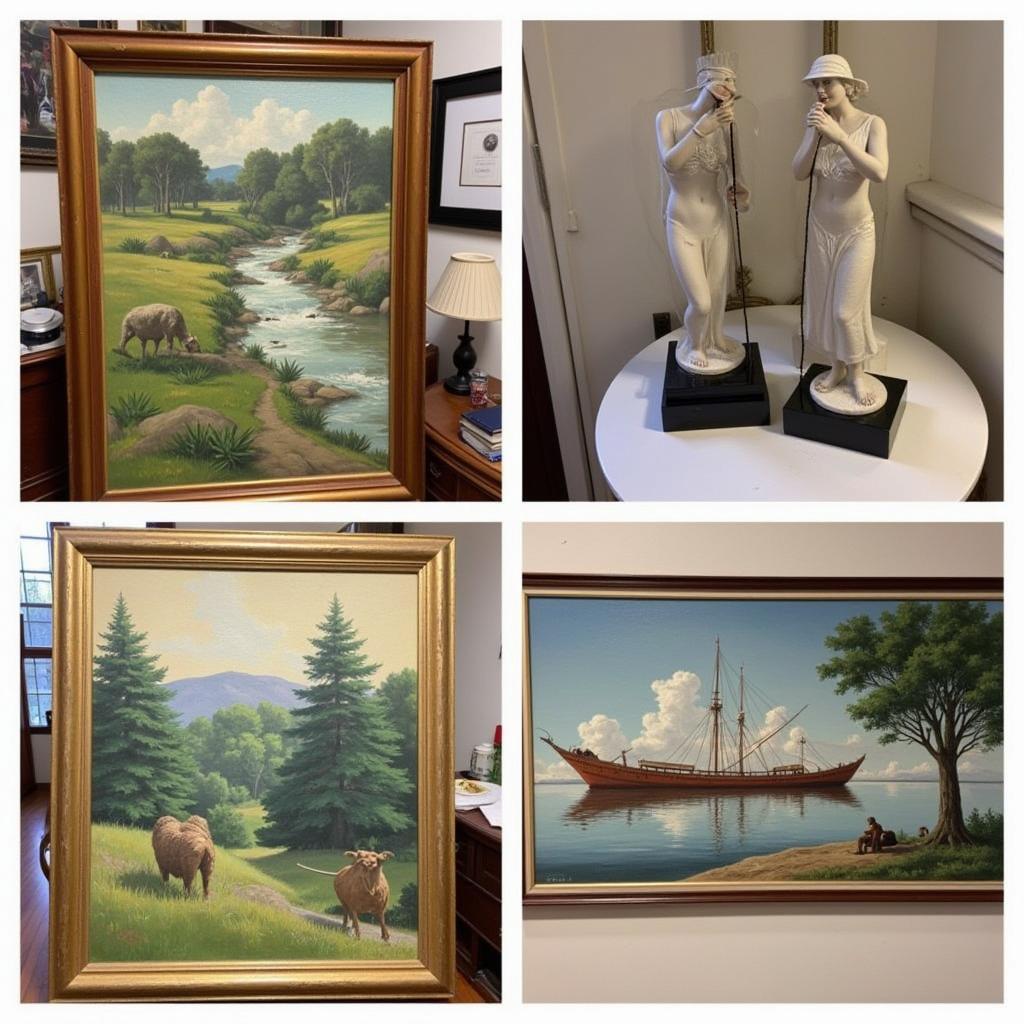 Exploring Different Styles and Periods of Art at an Estate Sale