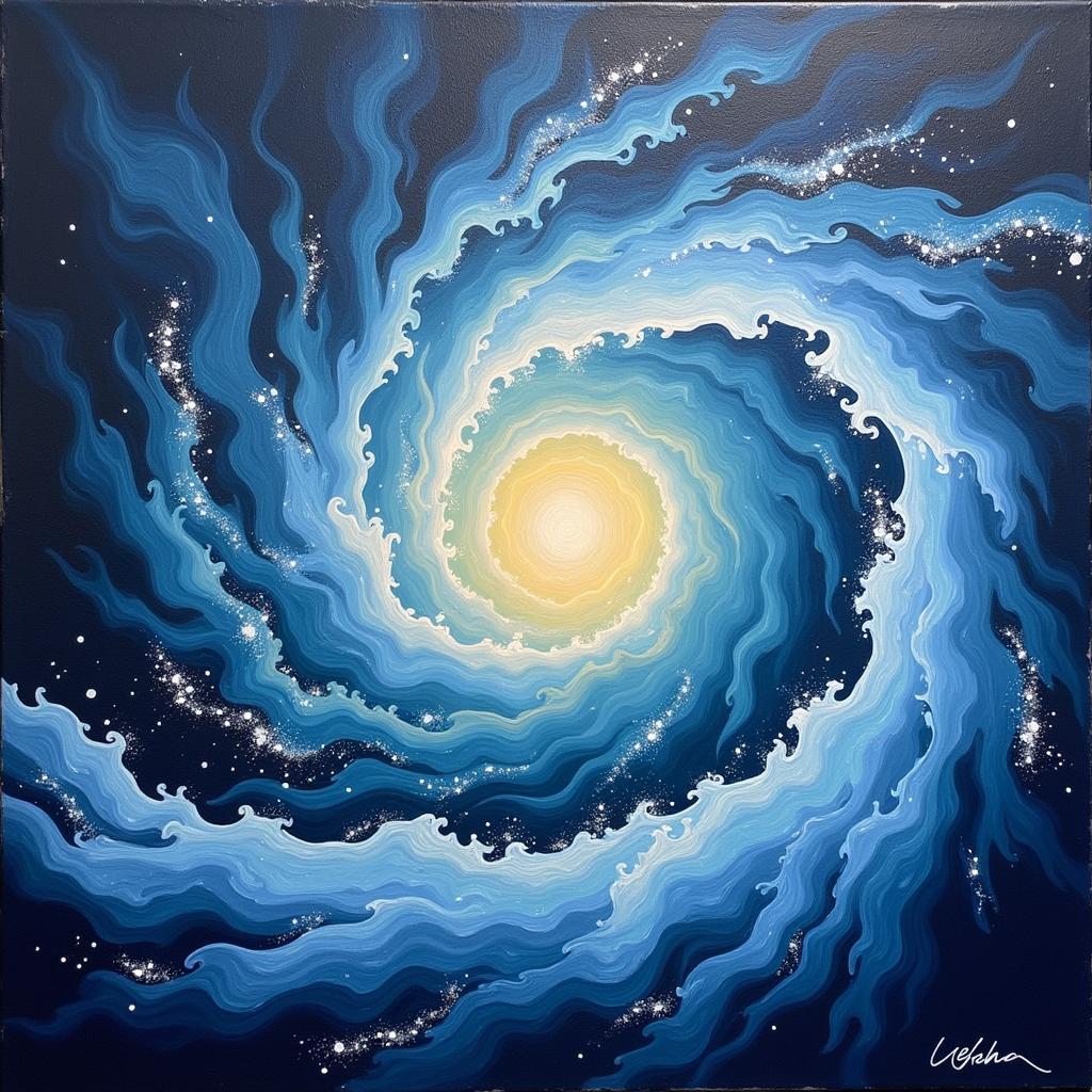 Eye of the Storm Painting