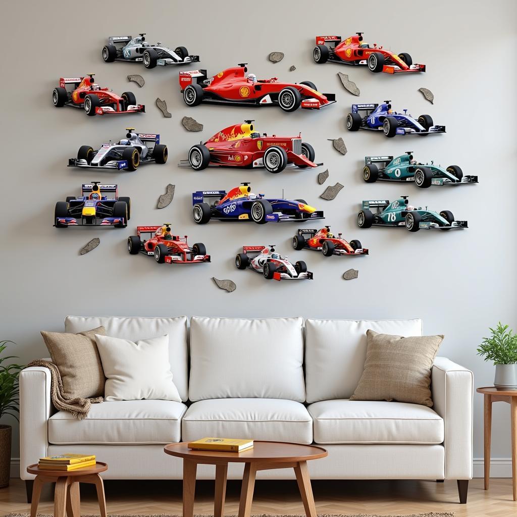 F1 Metal Wall Art Gallery Wall